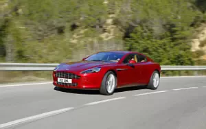 Cars wallpapers Aston Martin Rapide (Magma Red) - 2010