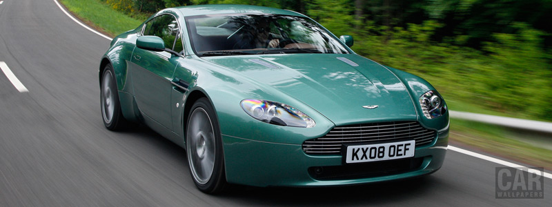 Cars wallpapers Aston Martin V8 Vantage Racing Green - 2008 - Car wallpapers