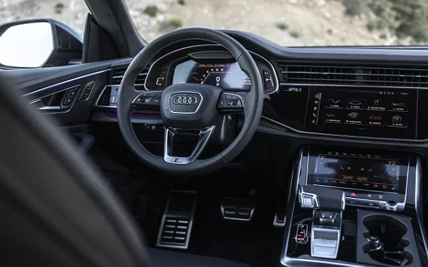 Cars wallpapers Audi SQ8 TFSI quattro (Chili Red Metallic) US-spec - 2025