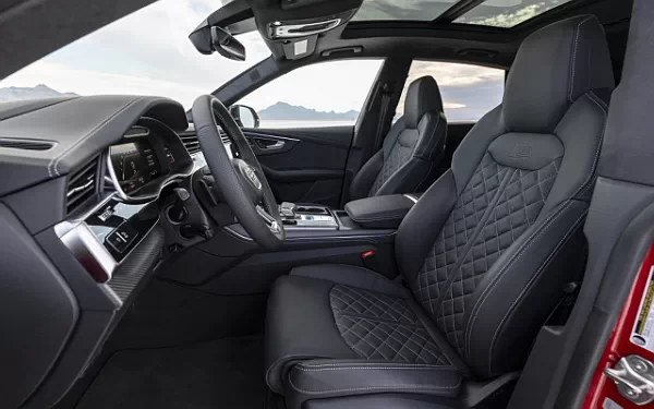 Cars wallpapers Audi SQ8 TFSI quattro (Chili Red Metallic) US-spec - 2025