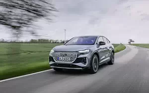 Cars wallpapers Audi Q4 Sportback e-tron S line Edition One - 2023