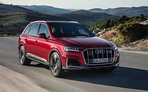 Cars desktop wallpapers Audi Q7 55 TFSI quattro S line - 2019