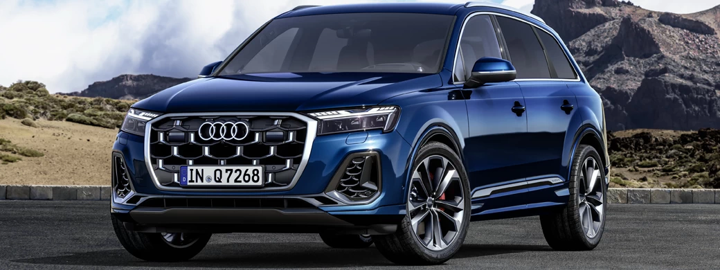 Cars desktop wallpapers Audi Q7 55 TFSI quattro S line - 2024 - Car wallpapers