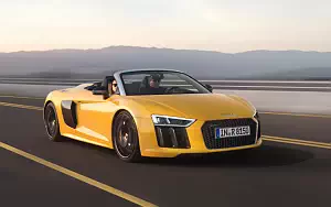 Cars wallpapers Audi R8 Spyder V10 - 2016