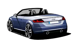 Cars wallpapers Audi TT Roadster 2.0 TFSI quattro S line - 2014