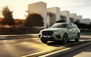 Cars wallpapers Bentley Bentayga V8 (Alpine Green) - 2020