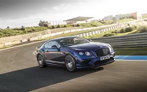 Cars wallpapers Bentley Continental Supersports (Moroccan Blue) - 2017