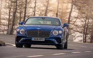 Cars wallpapers Bentley Continental GT (Sequin Blue) - 2018