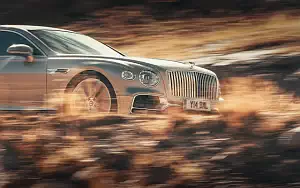 Cars wallpapers Bentley Flying Spur (Extreme Silver) - 2019