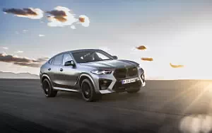 Cars wallpapers BMW X6 M Competition (Individual Frozen Pure Grey Metallic) - 2023