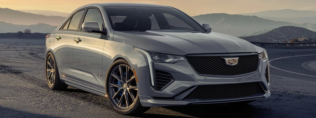Cars desktop wallpapers Cadillac CT4-V - 2023 - Car wallpapers
