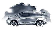 Cars wallpapers Chevrolet Orlando - 2010