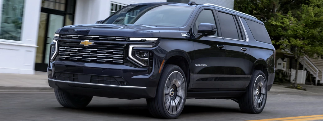 Cars desktop wallpapers Chevrolet Suburban High Country - 2024 - Car wallpapers