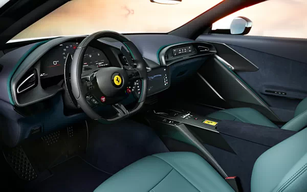 Cars wallpapers Ferrari Amalfi (Bianco Artico) - 2025