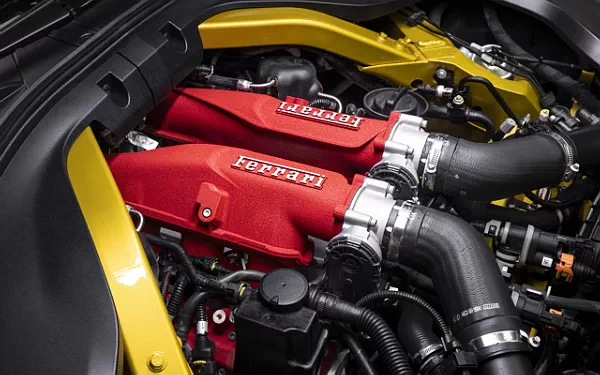 Cars wallpapers Ferrari Amalfi (Giallo Montecarlo) - 2025