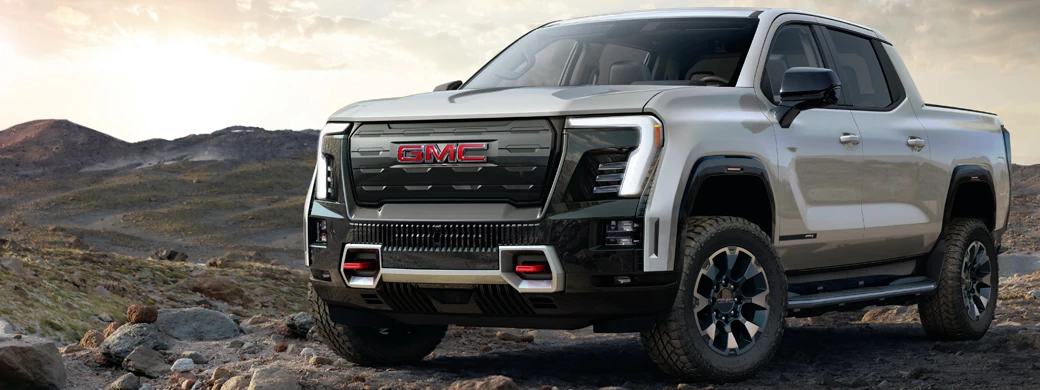 Cars desktop wallpapers GMC Sierra EV AT4 Crew Cab - 2024 - Car wallpapers