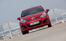 Cars wallpapers Kia Rio 5door Red - 2011
