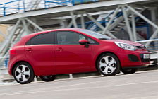 Cars wallpapers Kia Rio 5door Red - 2011