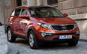 Cars wallpapers Kia Sportage (Techno Orange) - 2010