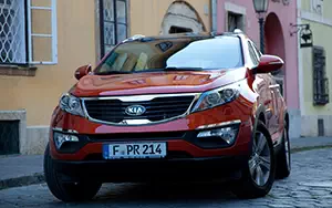 Cars wallpapers Kia Sportage (Techno Orange) - 2010