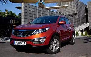 Cars wallpapers Kia Sportage (Techno Orange) - 2010