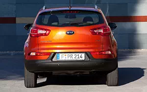 Cars wallpapers Kia Sportage (Techno Orange) - 2010