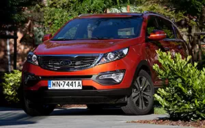 Cars wallpapers Kia Sportage (Techno Orange) - 2010