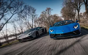 Cars wallpapers Lamborghini Aventador LP 780-4 Ultimae Roadster - 2021