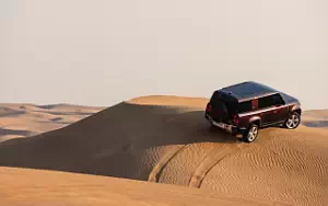 Cars wallpapers Land Rover Defender 130 P400 SE (Sedona Red) - 2023