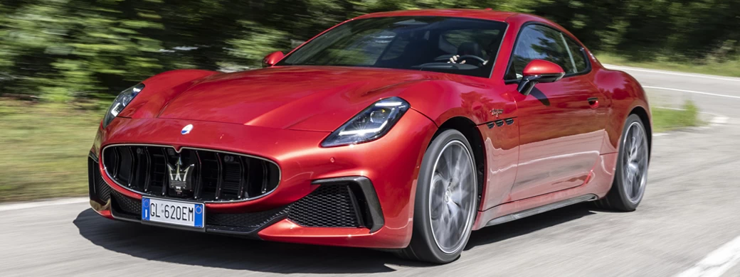 Cars desktop wallpapers Maserati GranTurismo Trofeo (Rosso) - 2023 - Car wallpapers