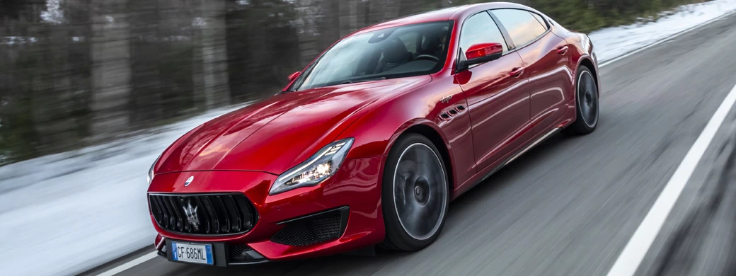 Cars desktop wallpapers Maserati Quattroporte Trofeo - 2023 - Car wallpapers