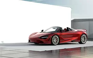 Cars wallpapers McLaren 750S Spider Volcano Red MSO Contrast Pack - 2024