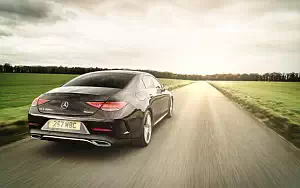 Cars wallpapers Mercedes-Benz CLS 400 d 4MATIC AMG Line UK-spec - 2018