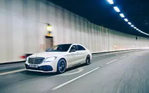 Cars wallpapers Mercedes-AMG S 63 4MATIC+ UK-spec - 2017