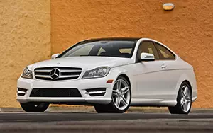 Cars wallpapers Mercedes-Benz C350 Coupe US-spec - 2013