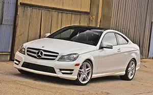 Cars wallpapers Mercedes-Benz C350 Coupe US-spec - 2013