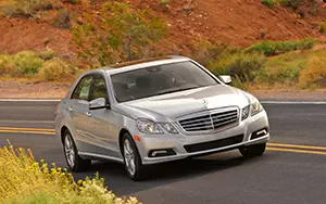 Cars wallpapers Mercedes-Benz E550 Luxury US-spec - 2010