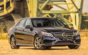 Cars wallpapers Mercedes-Benz E400 HYBRID US-spec - 2014