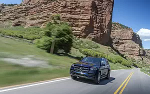 Cars wallpapers Mercedes-Benz GLS 580 4MATIC AMG Line (Cavansite Blue) US-spec - 2019