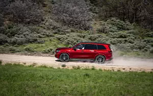Cars wallpapers Mercedes-Benz GLS 580 4MATIC AMG Line (Designo Cardinal Red) US-spec - 2019