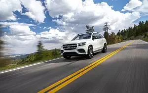 Cars wallpapers Mercedes-Benz GLS 580 4MATIC AMG Line (Diamond White) US-spec - 2019