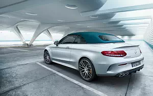 Cars wallpapers Mercedes-AMG C 63 S Cabriolet Ocean Blue Edition - 2017