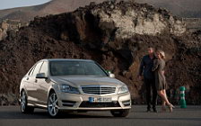 Cars wallpapers Mercedes-Benz C350 Elegance AMG sports package - 2011