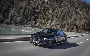 Cars wallpapers Mercedes-Benz CLA 250 4MATIC AMG Line Edition Orange Art - 2019