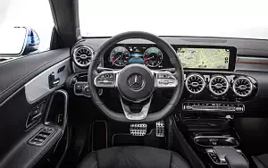 Cars wallpapers Mercedes-Benz CLA 250 4MATIC AMG Line Edition Orange Art - 2019