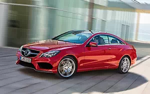 Cars wallpapers Mercedes-Benz E500 Coupe AMG Sports Package - 2013