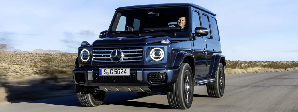 Cars desktop wallpapers Mercedes-Benz G 500 Manufaktur - 2024 - Car wallpapers