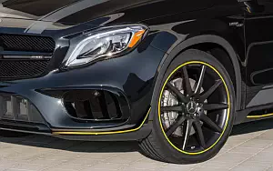 Cars wallpapers Mercedes-AMG GLA 45 4MATIC Yellow Night Edition - 2017