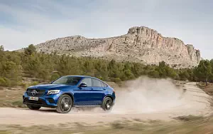 Cars wallpapers Mercedes-Benz GLC-class Coupe AMG Line - 2016
