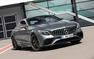 Cars wallpapers Mercedes-AMG S 63 4MATIC+ Coupe Yellow Night Edition - 2017